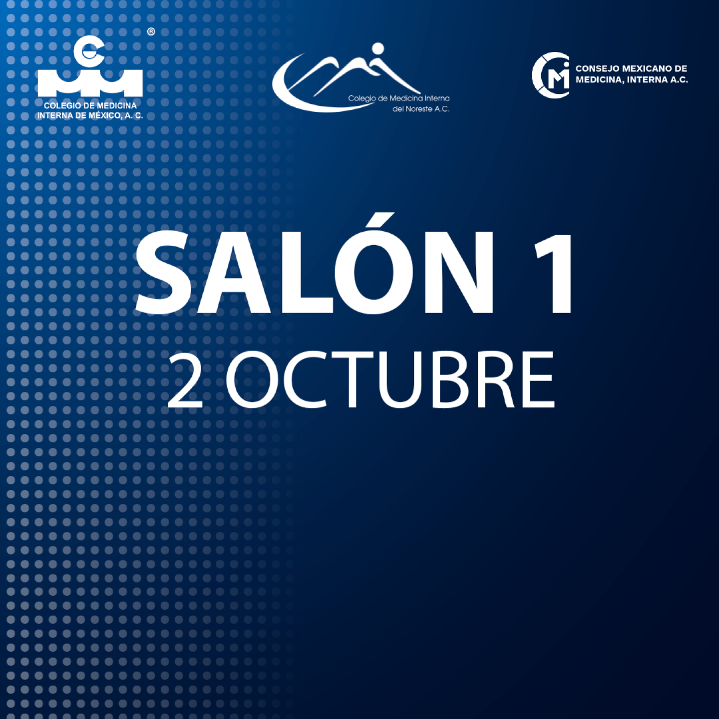 Salón 1 - 2 Oct